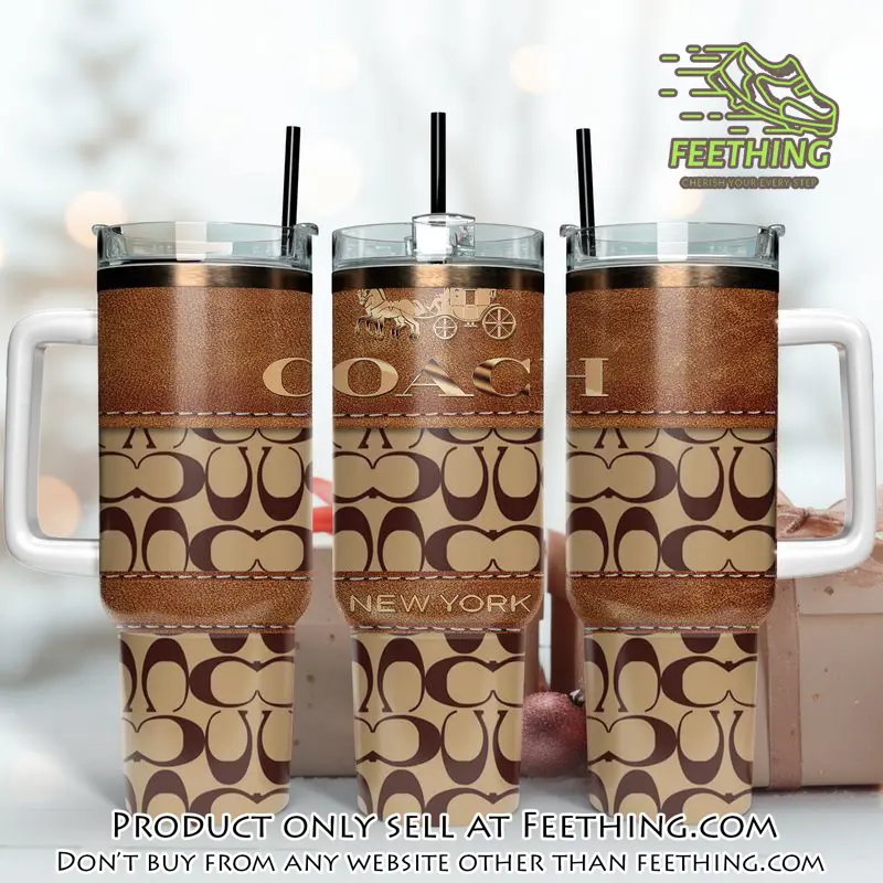 Coach new york stanley tumbler 40oz stanley tumbler coach logo ktb1120 ft5648535